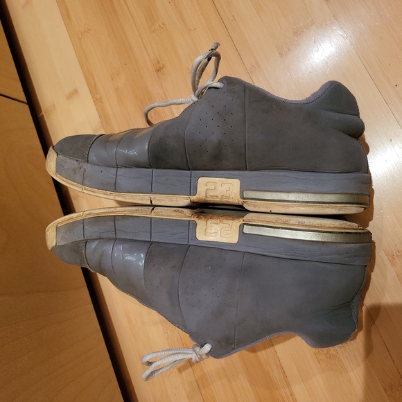 Nike Air Jordan TE² sneakers shoes Mens size US10 grey/white - Picture 8 of 10